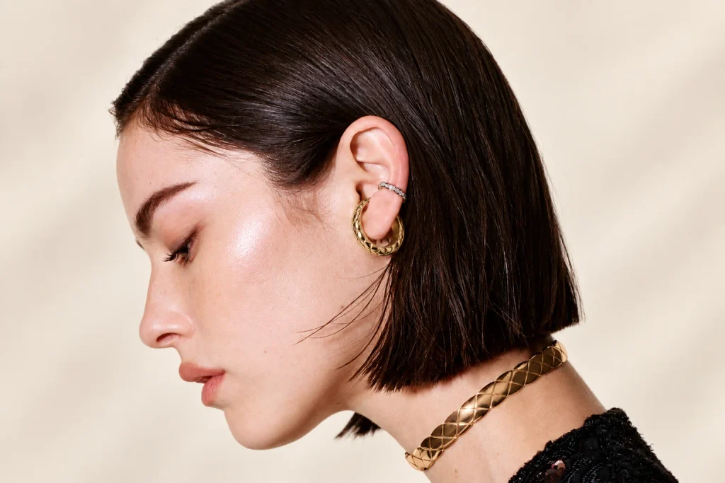 Chanel Hoop Earrings