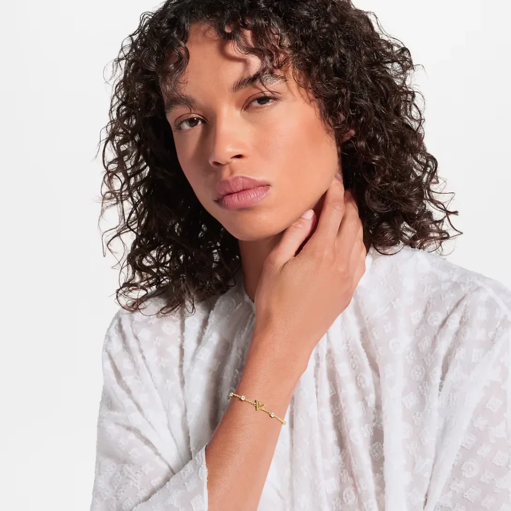 louis vuitton essential v strass pm bracelet