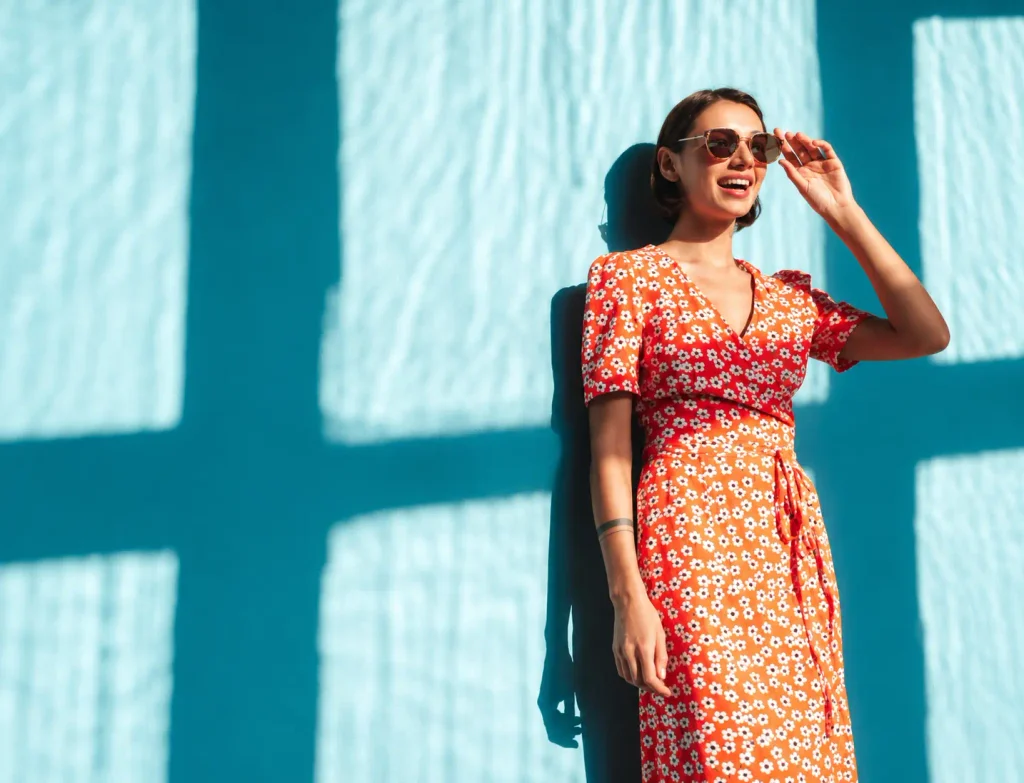 easiest way to style a maxi dress